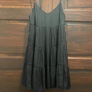 KLD Satin Tiered Cami Dress